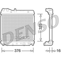 Denso KüHler WasserküHler FüR Honda Jazz II GD GE3 GE2 1.3 Idsi GD 1.2I-Dsi