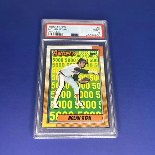 1990 Topps - Nolan Ryan Angels #3 Mint 9