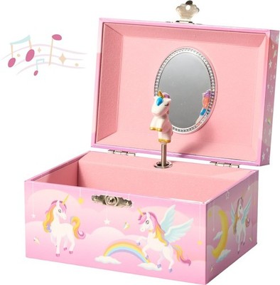 ChimeDream Einhorn Spieluhr Sky Dreamer   Schmuckdose mit  Twinkle Star  Melodie