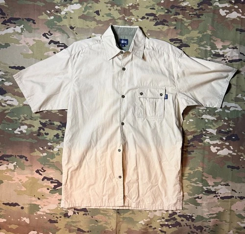 Stussy Field Shirt Khaki Large USA Made - product listing photo