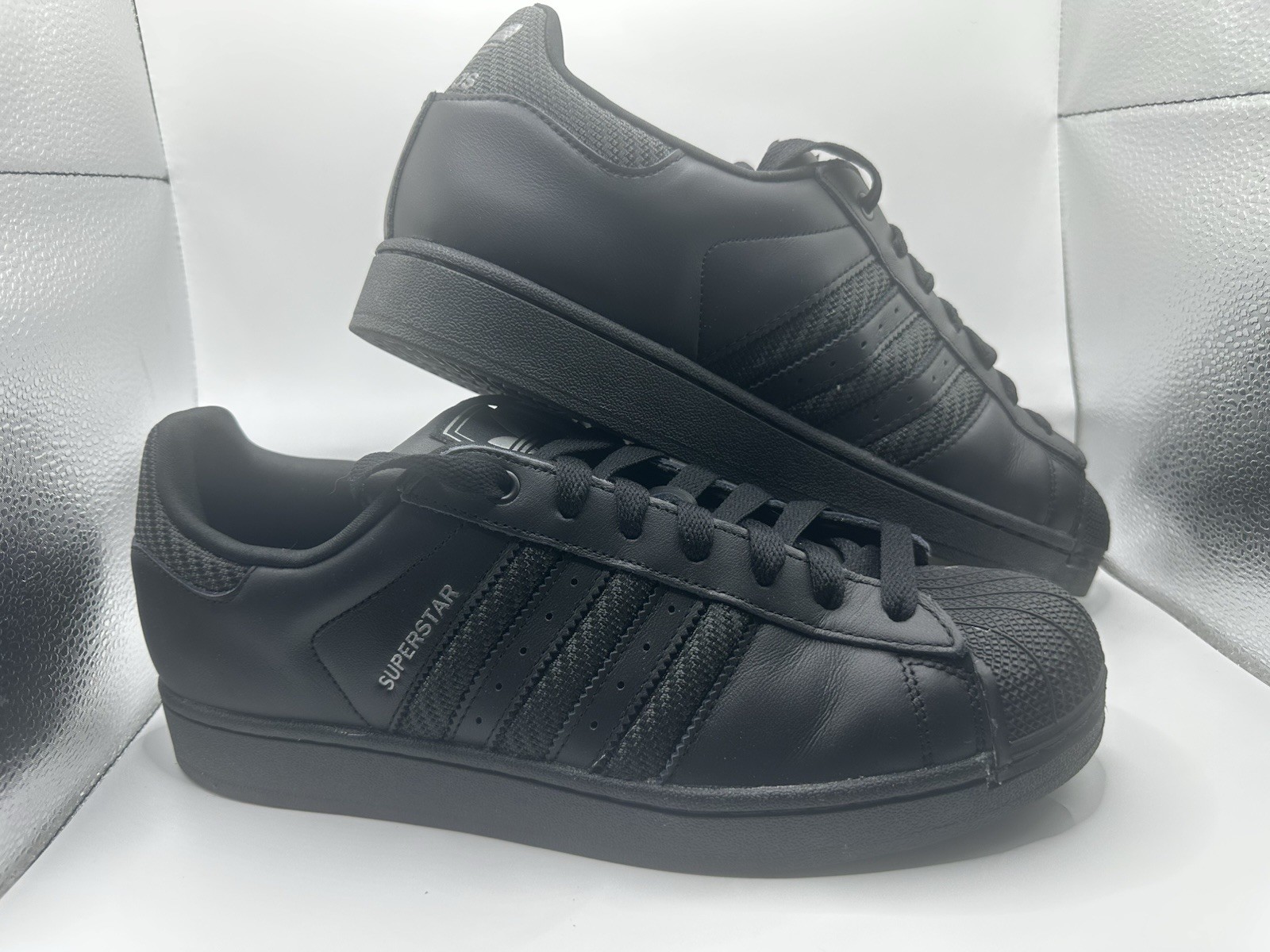 Adidas Superstar II Core Triple Black JQ6344 12 Men’s / 13 Women’s