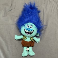DreamWorks Trolls Poppy Plush Blue Hair 12  Stuffed Doll Toy