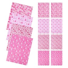  12pcs Floral Bouquet Wrapping Paper Sheets 27.6"x20" Pink Flower Wrap for