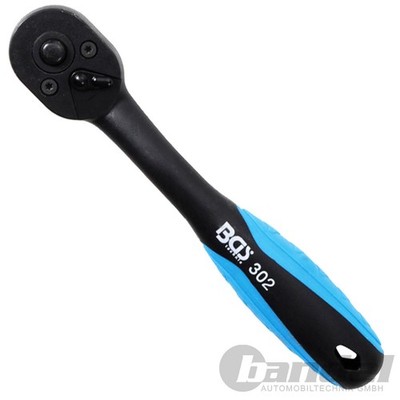 BGS KNARRE RATSCHE HEBELUMSCHALTKNARRE KUNSTSTOFF-UMMANTELT 6,3mm 1/4'' ZOLL