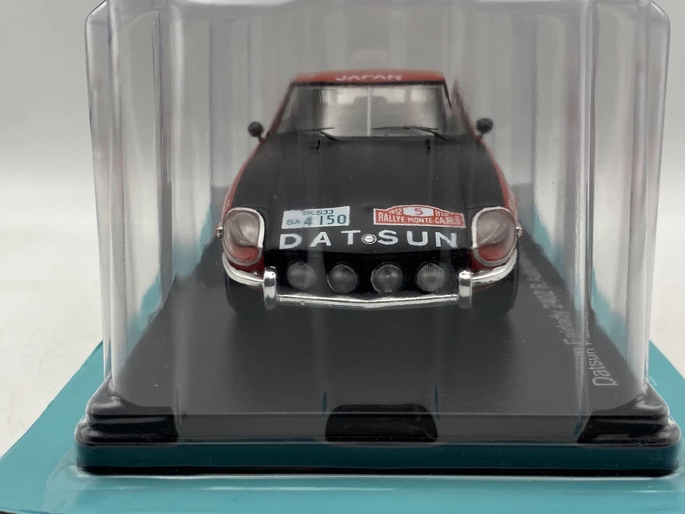 1:24 Datsun Fairlady 240Z Aaltonen Rally Montecarlo 1972 Japan Hachette diecast - Immagine 3 di 4