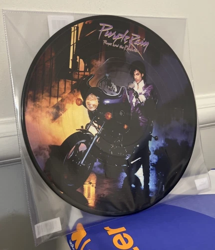 Purple Rain Picture Disc Prince & the Revolution Vinyl Record 2017 LP New