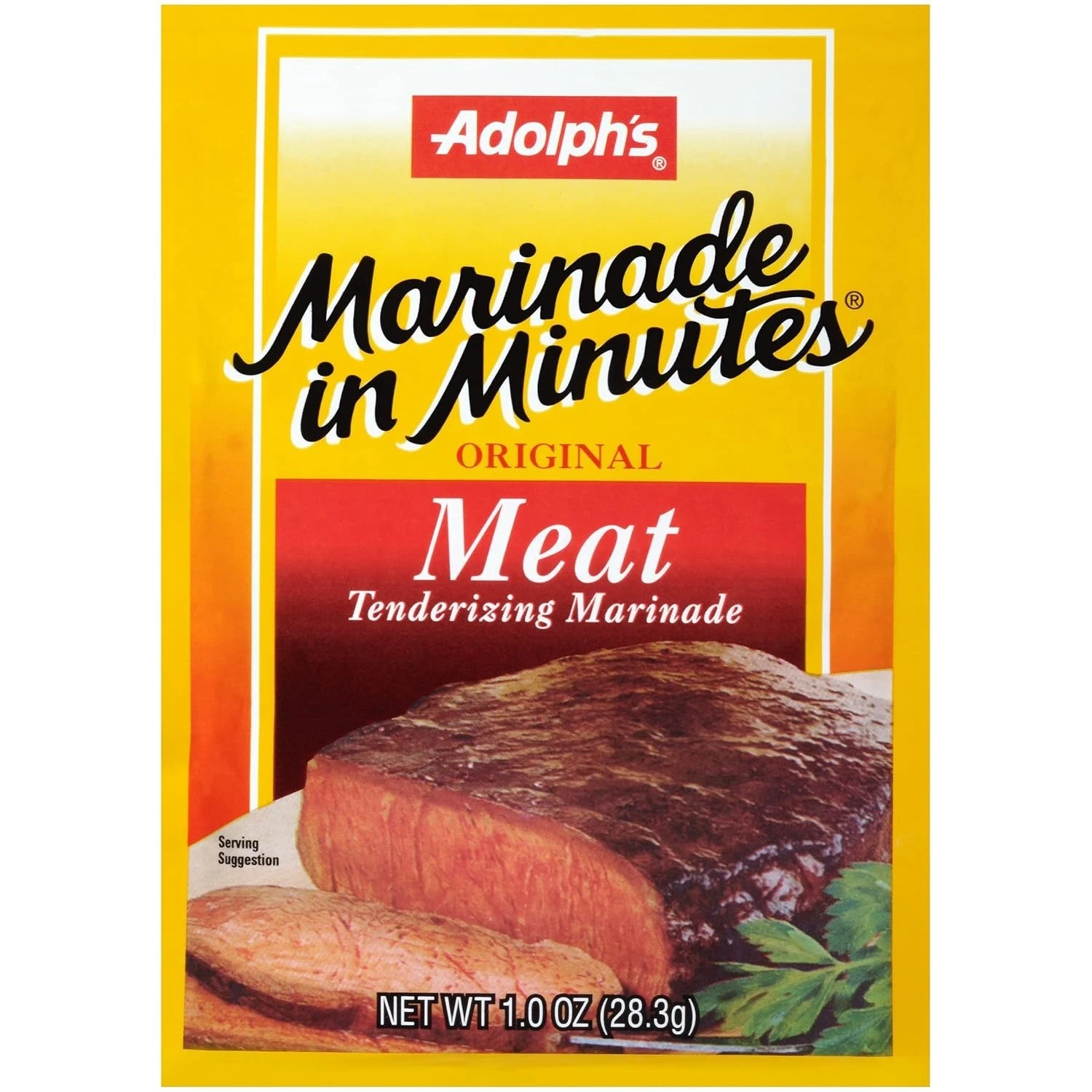 Adolph Original Meat Tenderizing Marinade 1-Ounce (Pack of 8)