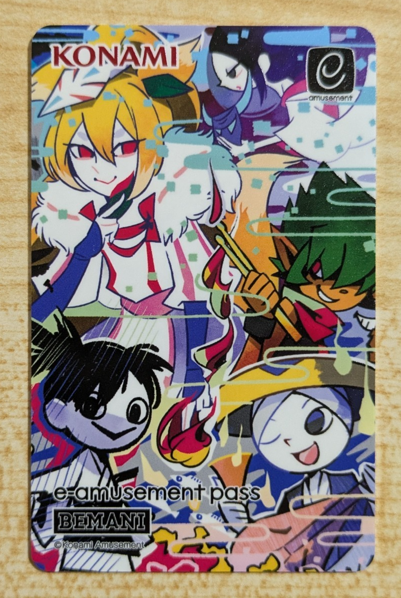 ニアノア e-amusement pass SHIPS FROM USA NEW Konami e-AMUSEMENT PASS Card pop'n music | eBay