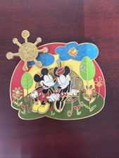 Disney Featured Artist Paola Gutierrez Jumbo Sunny Day At The Park Mickey Pin
