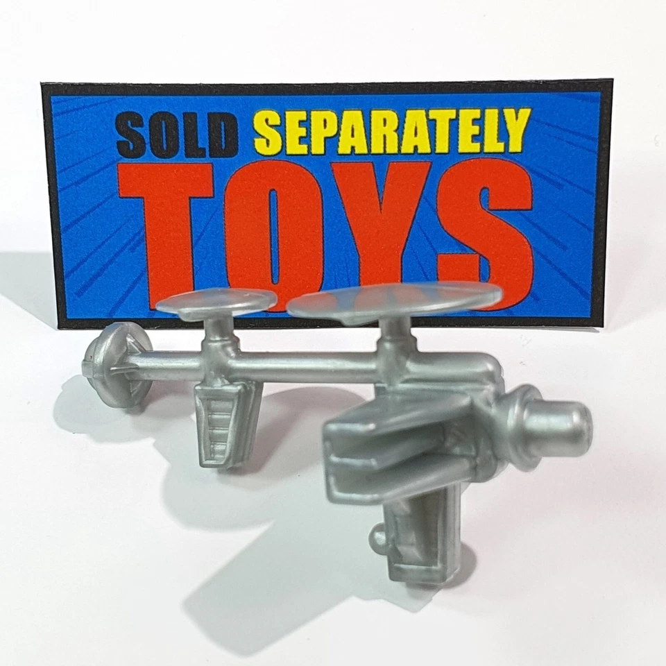 Vtg Transformers G1 Trypticon DOUBLE DISK scanner antenna radar accessory part - Image 4 of 4