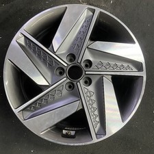 Hyundai Machined Charcoal Nexo OEM Wheel 19” 2019-2023 Factory Rim 70965