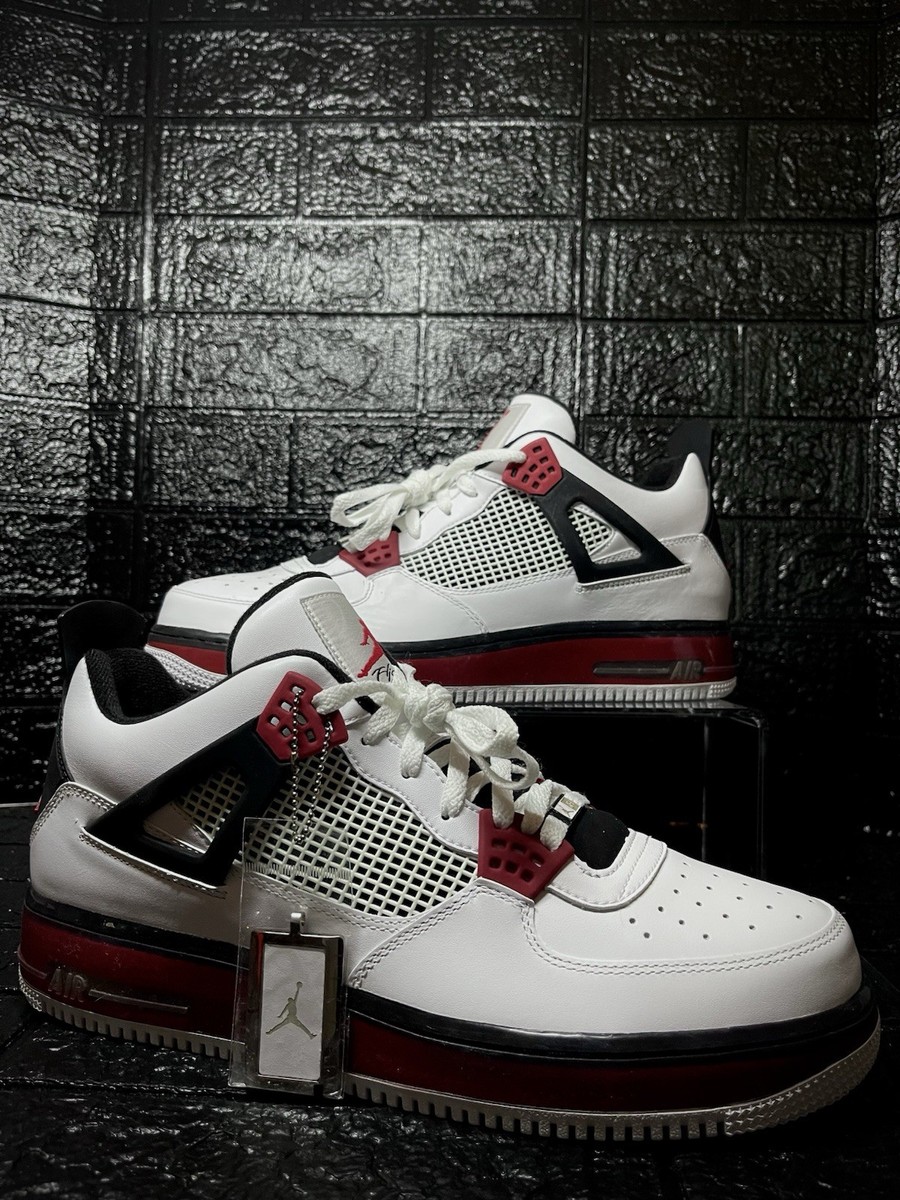 2009 Nike Air Jordan Fusion 4 AJF4 Fire Red (364342-161