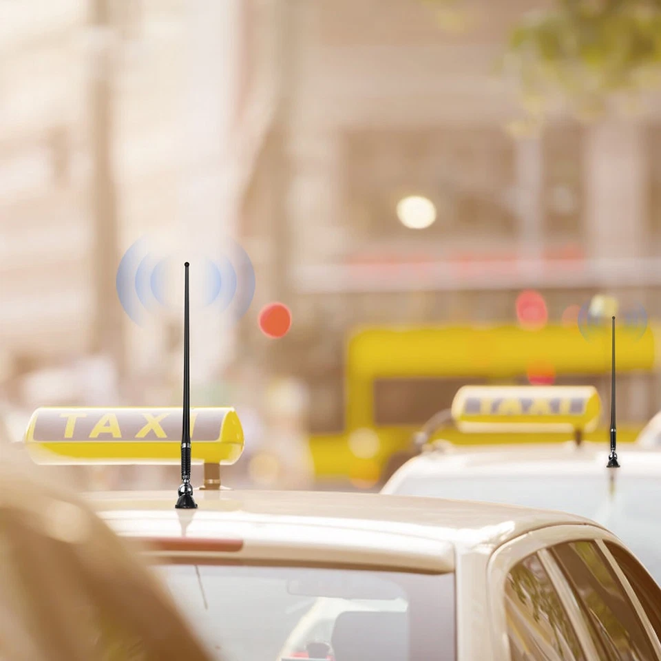 Universal 16" Radio Coche Auto Antena AM/FM Montaje Amplificado Aéreo Giratorio Base Ra Foto 3 de 4