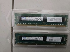 Lot Of 2: Samsung 8GB DDR3 1600 MHz PC3-12800 ECC RDIMM RAM M393B1G70QH0-YK0