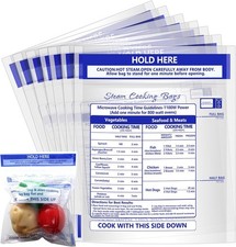 Steamer Cooking Bags Frozen Food Microwave Steam Bag