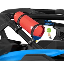 WEISEN Fire Extinguisher Holder with quick-release rubber straps For UTV ATV RZR