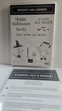 Stampin Up Spooky Halloween Stamp Set Spooky Halloween Dies Bundle