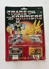 Vintage TRANSFORMERS Rewind & Steeljaw “Minty” W/ Card Back Bubble 1986 Original