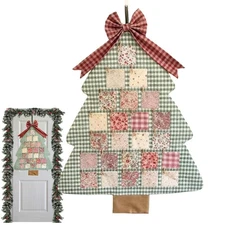 2025 Christmas Countdown Calendar Reusable 24 Days Fabric Holiday