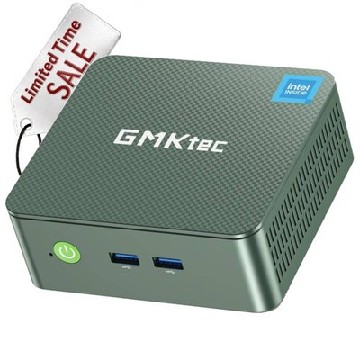 GMKtec Mini PC Intel N150 / AMD 3500U Up to 3.6GHz Office Desktop Computer WiFi