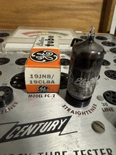 NOS General Electric 19JN8 / 19CL8A Vacuum Tube Tested