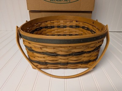 NIB 1996 Longaberger Traditions Collection Community Basket w