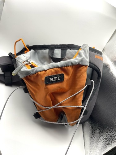 Vintage REI Double Shot Hüftgürtel Bauchtasche Wandern Radfahren Laufen 2 Flaschenhalter - Bild 2 von 4