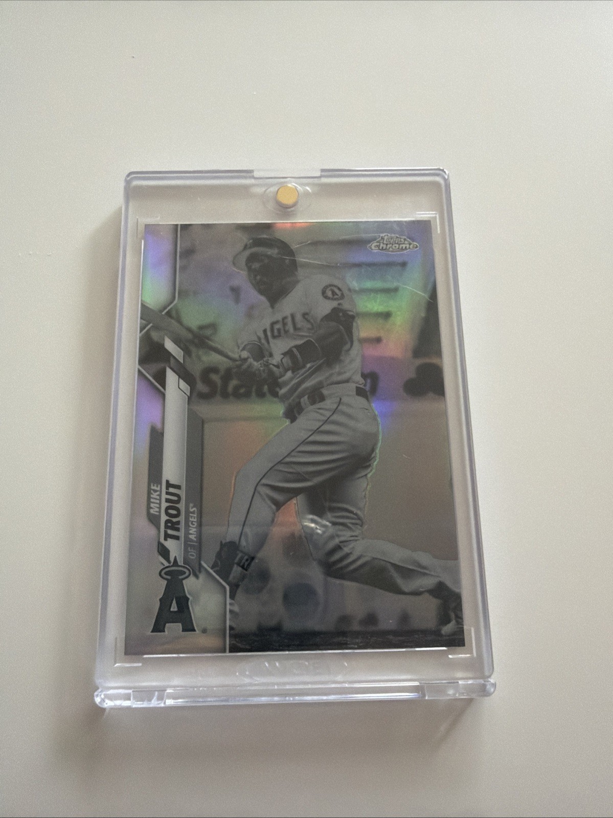 2020 Topps Chrome - Mike Trout #1 Negative Refractor