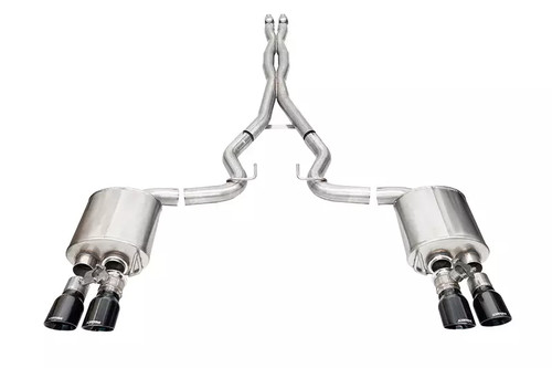 Corsa 21259BLK, Kit Cat Back Exhaust System Stainless Natural Performance Parts - Picture 2 of 9