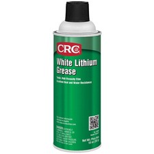 CRC 03080 White Lithium Grease,Aerosol Can,10 oz 4ZF09
