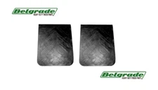Mud Flaps 24"x 24" Set of 2 Semi Truck & Trailer Heavy Duty 3/8" Thick Rubber