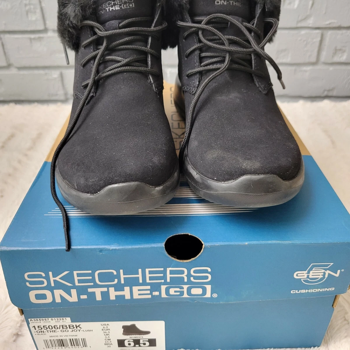 ost Mellem opnåelige Skechers On-The-Go Women's Joy Lush Lace-Up Ankle Boots Black Suede US 6.5 M | eBay ost Mellem opnåelige Skechers On-The-Go Women's Joy Lush Lace-Up Ankle Boots Black Suede US 6.5 M | eBay