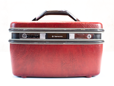 【1960s USA vintage】トレインケース メイクボックス アメリカ 1960s USA vintage】Samsonite Train Case サムソナイト トレイン