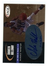 2000 Sage Authentic Auto Bronze /650 Shaheen Holloway #A23 Auto