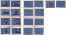 UK Royal Mail 9 diff QEII 4 shilling 6 pence stitched booklets from the 1960s