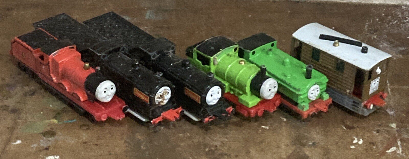 Lot Of 6 Ertl Die Cast Thomas The Train Engines *3C