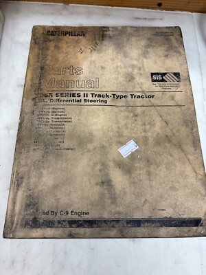 CAT Caterpillar D6R LGP Tractor Differential Steering Parts Manual SERIES II