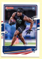 2020 Panini Donruss Football Kyle Dugger Rookie card #290 New England Patriots. rookie card picture