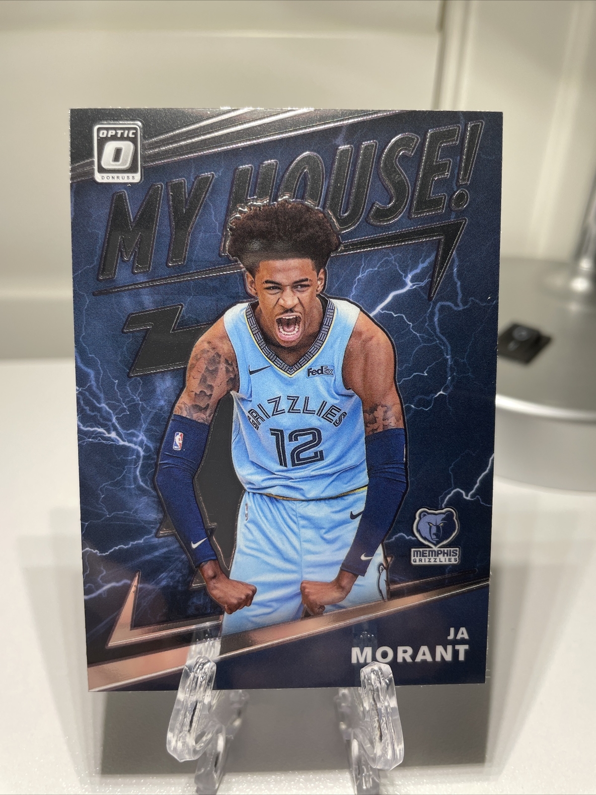 2019-20 Donruss Optic JA MORANT My House! Rookie Card RC #7 Grizzlies 📈