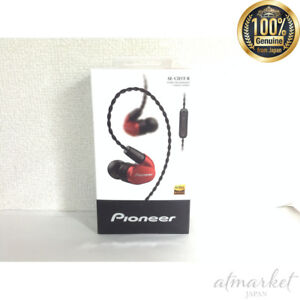 Pioneer Se Ch5t Canal Type Earphones Red Se Ch5t R Hi Res New F S From Japan Ebay