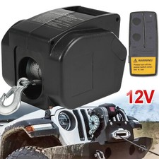 12V 4990 KG Elektrische Seilwinde mit Manuelle Fernbedienung für Boot Anhänger