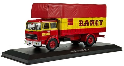 IXOMODELS, UNIC FIAT 619 1979 circus carrier Albert Rancy, 1/43 scale, IXOT...