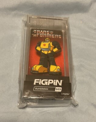 FiGPiN Bumblebee #669 Transformers Target Exclusive Brand New Sealed