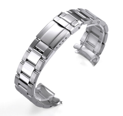 #ad Stainless Steel Watch Strap 20mm for Rolex Water Ghost for Daytona Oyster $19.00