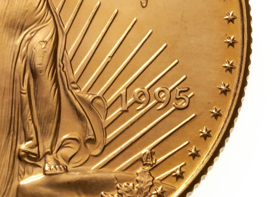 1995 1/2 Oz. $25 Gold American Eagle Coin Key Date! - Image 3 of 3