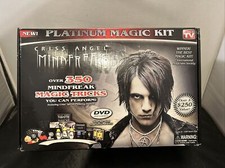 Rare 2009 Chris Angel Mindfreak Platinum Magic Kit 350 Tricks  DVD  FREE SHIP