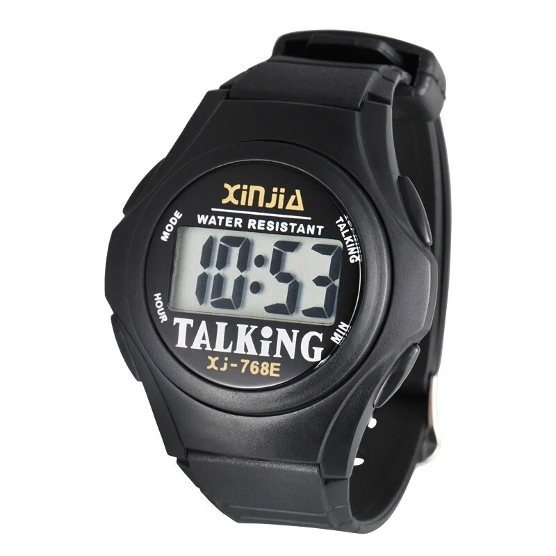 Reloj De Pulsera Parlante - Voz En Español - Discapacidad Visual - Invidentes - Imagen 3 de 4