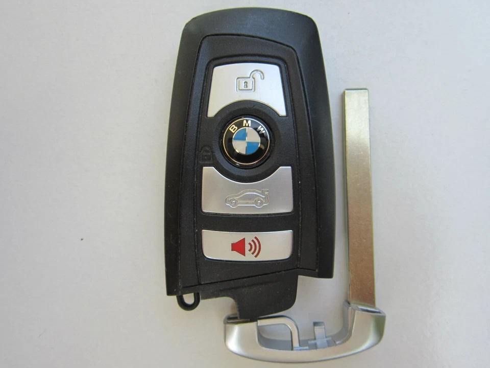 OEM BMW SMART LLAVERO ALARMA REMOTA SIN LLAVE YGOHUF5662 4 BOTONES 315Mhz DESBLOQUEADO Foto 2 de 4