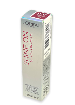 L'Oreal Shine On By Color Riche Addictive Shine Fused With Rich Colors *907* 