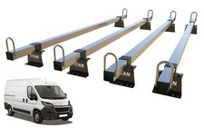 Van roof rack 4 bars - Peugeot Boxer van 2006-onward TITAN Construction Grade